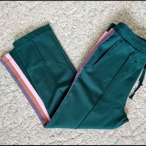 Spiritual Gangster Classic track pant Jade stripe